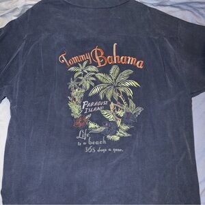 Tommy Bahama Blue Textured Shirt